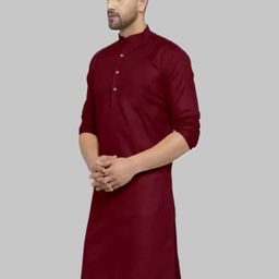 ANUJ FASHION Men Blended A-Line Kurtas-picture-15