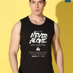 WOOSTRO Pack Of 2 Printed Combed Cotton Gym Vests VWS26(ALONE BLACK)(BKLN PEACOCK)-picture-5