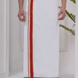 Sethukrishna Mens Regular Cotton Dhoti-image-80