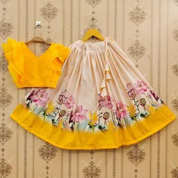 JOVK DESIGN Girls Ready to Wear Lehenga &-20