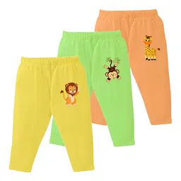 Toddylon Infants Pack Of 3 Printed Cotton Lounge Pants-image-72