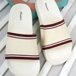GLISSERS Men Colourblocked Sliders-3