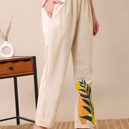 KALINI Printed V-Neck Tunic With Trouser image 3