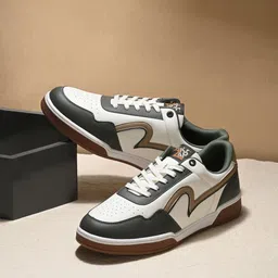 SPYKAR Men Casual PU Lace-Ups Reguler Padded Sneakers-image-34