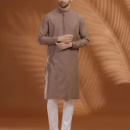 Modi Kurta Men Solid Daily Straight Kurta-picture-20