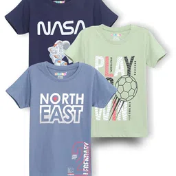 RASPY Boys 3 Printed Pure Cotton T-shirt-picture-2