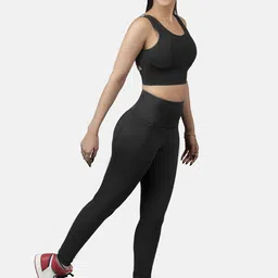 STRCH Women Solid Ankle-length Tights-image-8