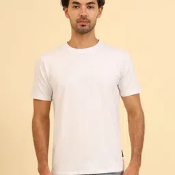 UNIQSOME Solid Round Neck T-shirt-picture-27