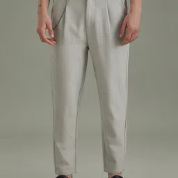 Banana Club Men Relaxed Pleated Trousers-image-16