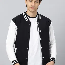 Be Savage Men Windcheater Outdoor Varsity Jacket with Embroidered-15