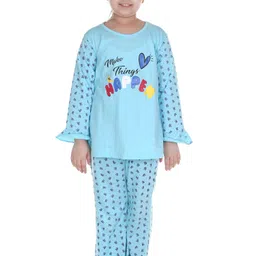 MMShopy Unisex Kids Printed Night suit-picture-19