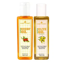 Park Daniel Set Of Cold-Pressed Rosehip Oil & Olive Oil - 100ml Each-10
