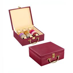 Aura Maroon Set of 2 Regular Jewellery Organiser Organisers-78