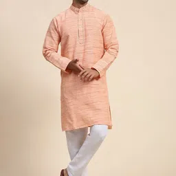 SKAVIJ Men Embroidered Regular Thread Work Kurta with Pyjamas-picture-56