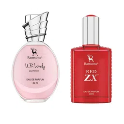 Ramsons Unisex Ur Lovely & Red Zx Set Of 2 Long Lasting Eau De Parfum - 30 ml Each-8