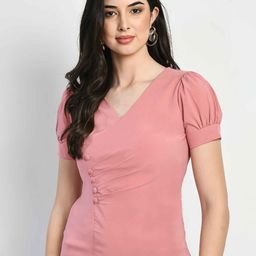 Fruba Puff Sleeve Top-image-86