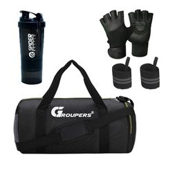 GROUPERS Printed Medium Foldable Sports or Gym Duffel Bag-image-70