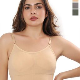 Trulymart Pack of 3 Full Coverage Lightly Padded Bra-picture-13