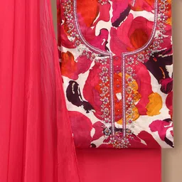 SALWAR STUDIO Printed Unstitched Dress Material-image-62