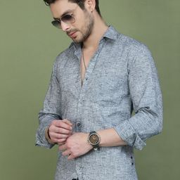 The Roadster Lifestyle Co Spread Collar Casual Shirt-image-92
