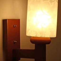 Somil Premium Designer Glass Wall / Night Lamp Elegant & Stylish Dcor Accent for Modern Interiors, color- White, Size:- 16 X 25 X 28.5 CM-image-53