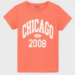Fame Forever by Lifestyle Girls Typography Printed Applique T-shirt-image-20