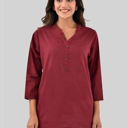 QUACLO Women Cotton Top-image-96