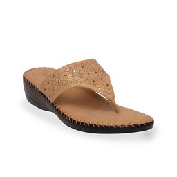 Melonz Women Textured Open Toe Flats-image-35