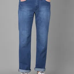Canary London Men Smart Straight Fit Light Fade Stretchable Jeans-image-19