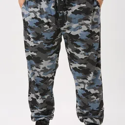Santonio Men Cotton Mid Rise Track Pants-image-49