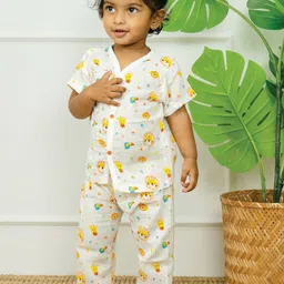 A Toddler Thing Kids Printed Night suit-picture-20