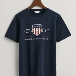 GANT Boys Typography Printed Organic Cotton T-shirt-image-50