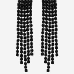 Kushal's Fashion Jewellery Zircon Studded Contemporary Drop Earrings-picture-44