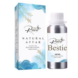 THE RUPAWAT Perfumery House Bestie Natural & Alcohol Free Attar - 100 ml-picture-3