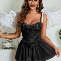 Krelin Women Net Baby Doll-picture-44