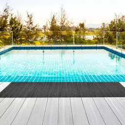 Kuber Industries Black 110 GSM Anti-Skid Bath Rug-image-37