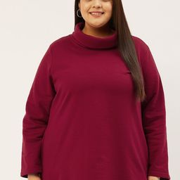 theRebelinme Women Turtle Neck Long Sleeves Sweatshirt-picture-17
