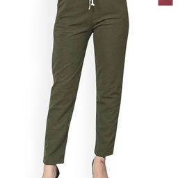 KASHMIRI QUEEN Pack Of 2 Mid Rise Trousers-image-23