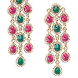 VATSALYA creation Gold-Plated Alloy Earrings-image-52