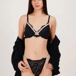CURWISH Lace Mid-Rise Thong Briefs ULW-01BS-image-66