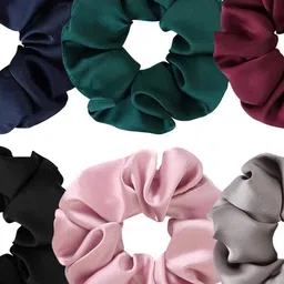 Blubby Set of 6 Ponytail Scrunchies image 2