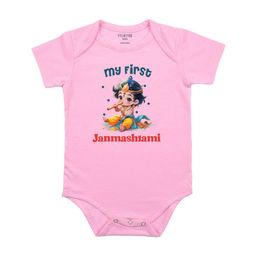 FFLIRTYGO Infants Janmashtami Printed Cotton Envelope Neck Bodysuit-image-40