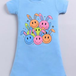 Todd N Teen Girls Printed Nightdress-image-96