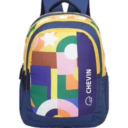 CHEVIN Unisex Geometric Backpack-7