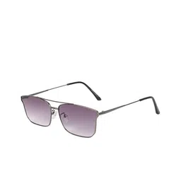 AUGEN Unisex Gold Lens & Purple Square Sunglasses with-34