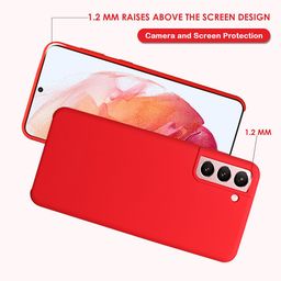 LIRAMARK Solid Printed Samsung Galaxy S21 Plus Back Case image 3