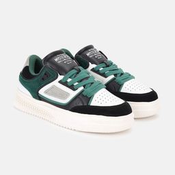 United Colors of Benetton Men Perforations PU Sneakers-picture-31