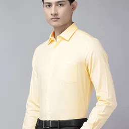 Arrow Manhattan Slim Fit Textured Pure Cotton Formal Shirt-picture-36