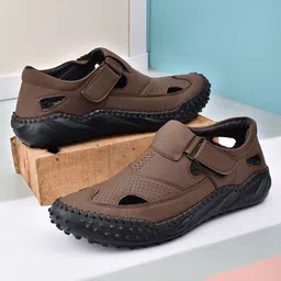 Robbie Jones Men PU Comfort Sandals-picture-13
