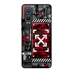 QRIOH Geometric Printed OnePlus Nord CE4 Lite 5G Back Case Mobile Accessories-picture-16